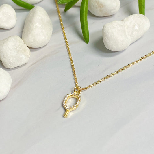 Pickleball Dainty Necklace